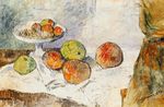 Still life with fruit plate 1880